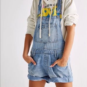 Free People Baggy Shortall (Vintage Light)